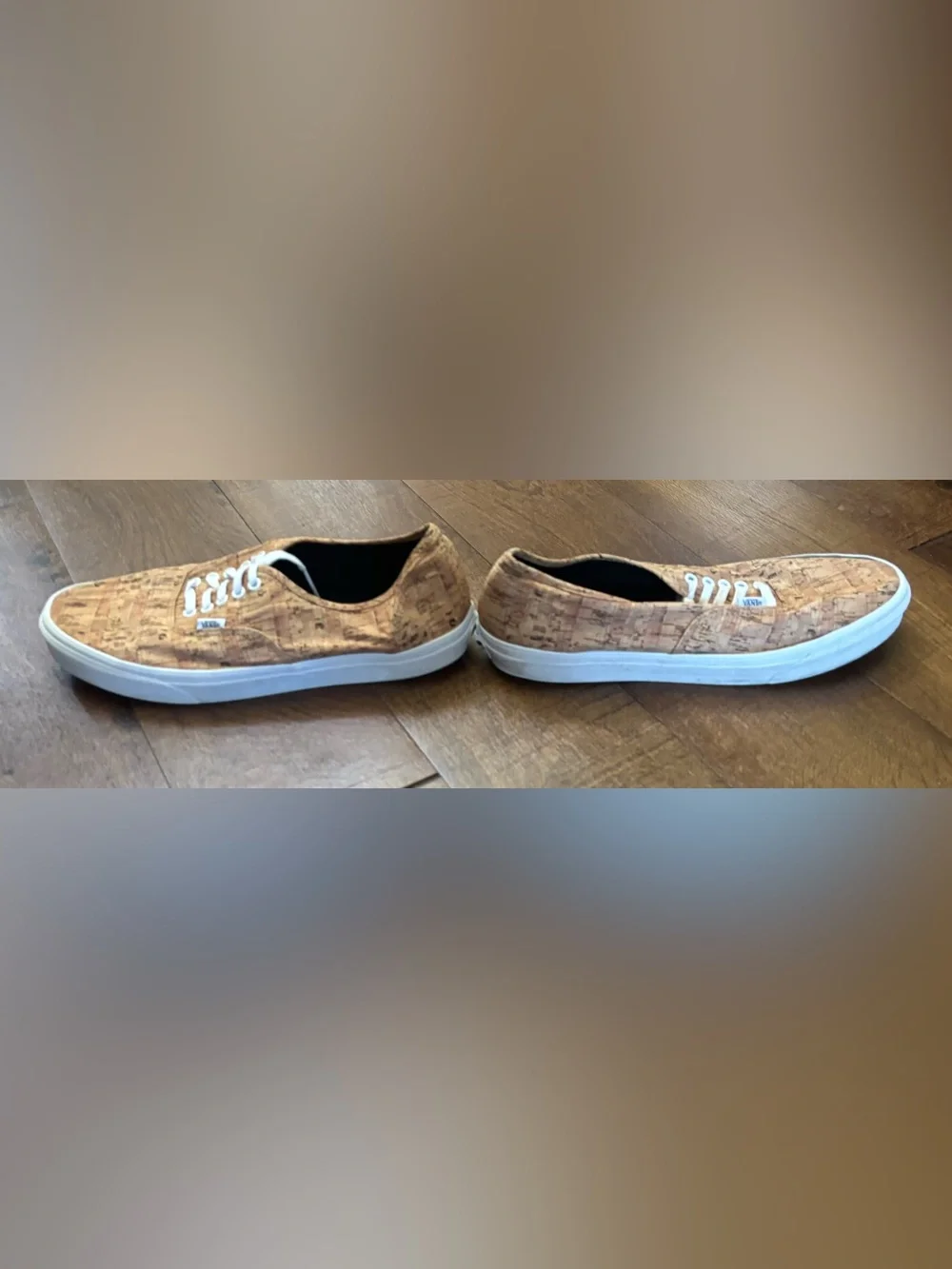 Vans off the wall men’s skateboarding shoes Sz 13 tan cork print